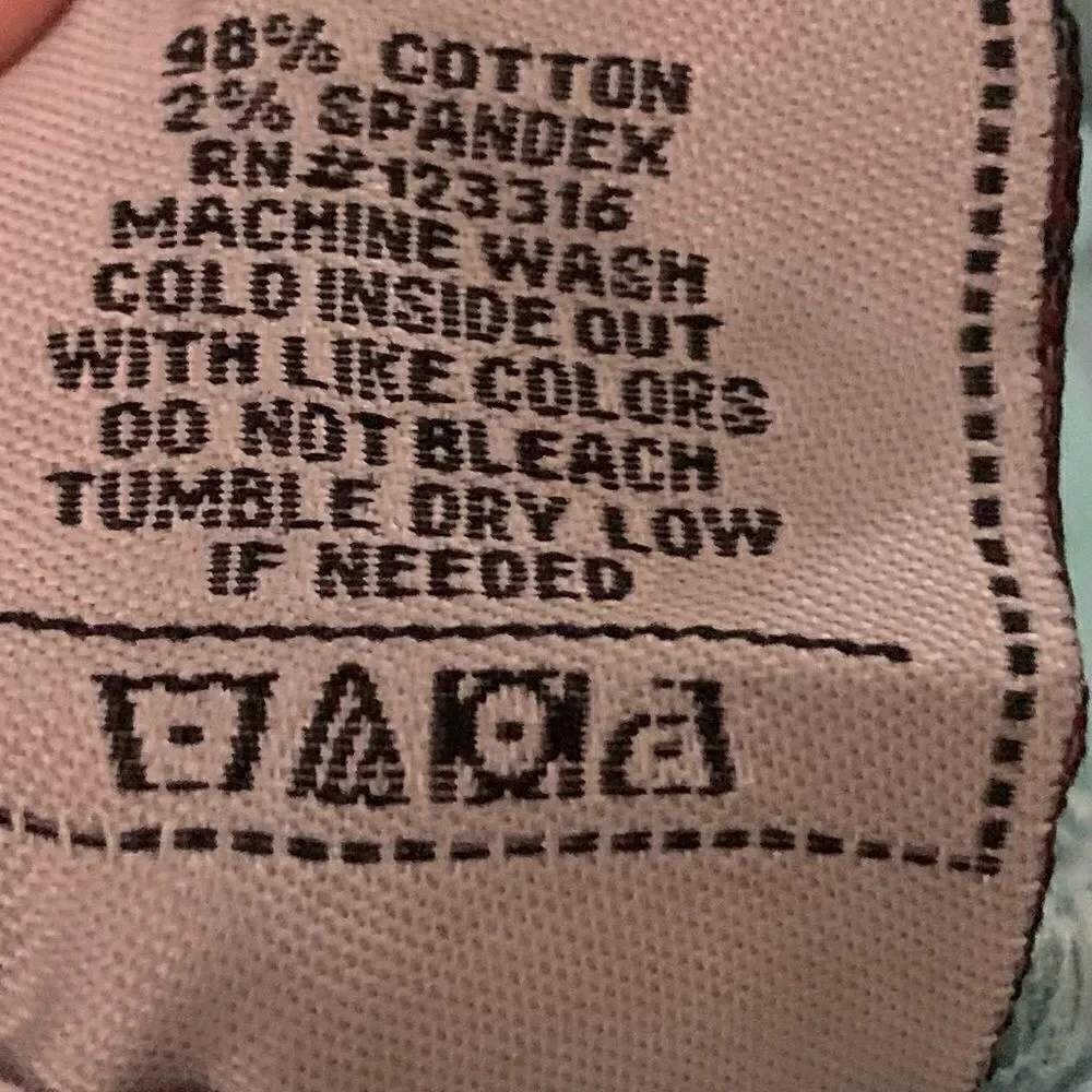 Iris Baby Blue Skinny Jeans Size 1
